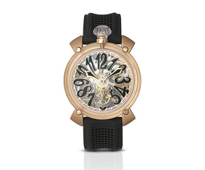 MANUALE 48mm CRYSTAL - Gold Plated