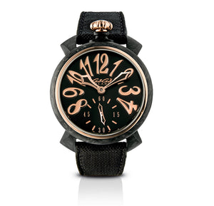 MANUALE 48 mm Rose Gold Plated - Carbon
