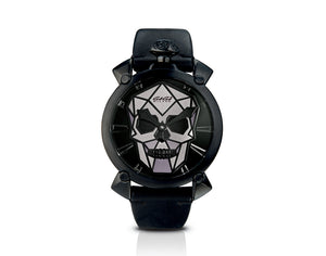 BIONIC SKULL 48mm - Black PVD